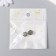 Bead for creativity Metal "Fish with a shell" silver, enamel 0.8x1.1 cm