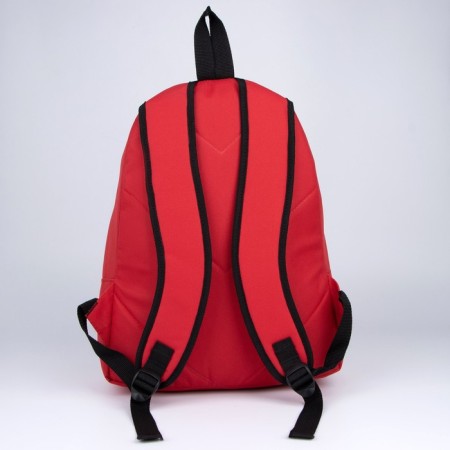 School Youth Backpack "Improte", 29x12x37, lightning departure, n/pocket, reflective., Red-8