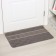Welcome moisture rug “Welcome. Molecule ", 48 × 78 cm, gray color
