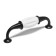 Stylish Ceramics 003 bracket pen, ceramic 96 mm, black