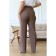 Female trousers, size 48, brown color