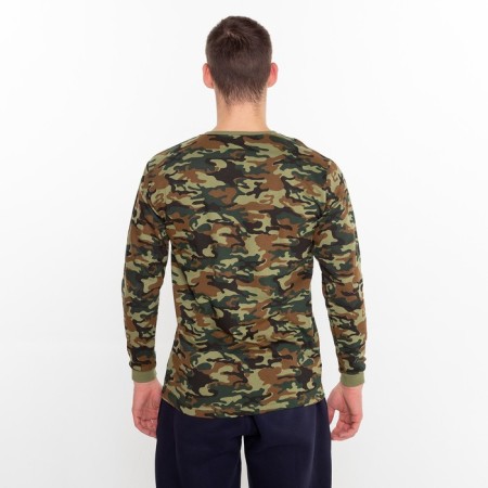 Male longliva with the basis, color mix camouflage brown-green, size 48-4