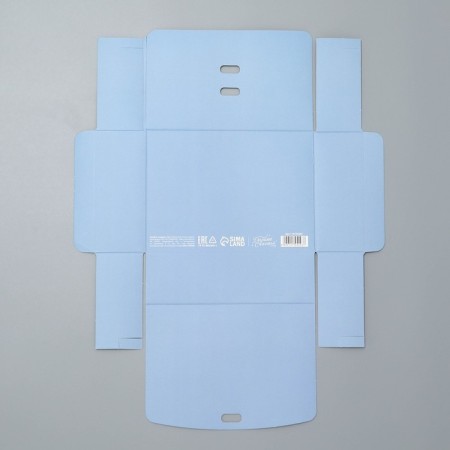 Gift folding box, packaging, “blue”, 16.5 x 12.5 x 5 cm-7