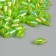 Beads for creativity Plastic "Rhombus Crystal Holography Greens" set 20 grams 0.6x0.6x1.2 cm