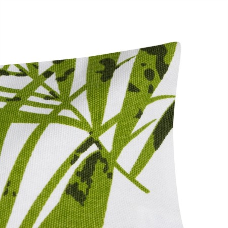 Decorative pillowcase 40x40 cm, tropics, green color, 100% cotton-2