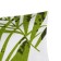 Decorative pillowcase 40x40 cm, tropics, green color, 100% cotton