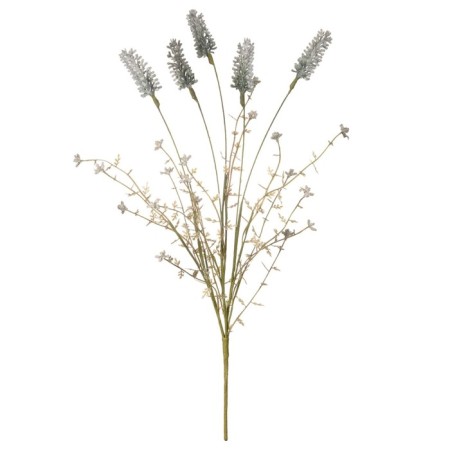 Artificial flower "Night", height 55 cm, dark blue color