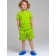 Pajama for the boy PlayTode: T -shirt and shorts, height 104 cm