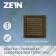 Ventilation grate Zein luxury RM1515Z, 150 x 150 mm, with a grid, metal, gold