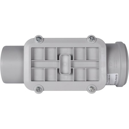 The sewer audit Stout SKB-0014-000110, D = 110 mm, with a rectangular lid, silent-4