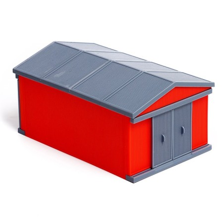 Game set "Farm", tractor, shed and animals, mix-9