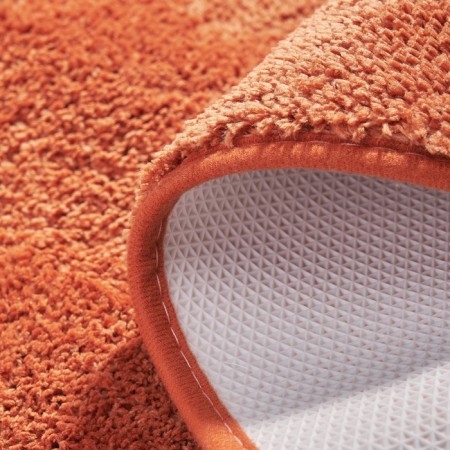 Soft rug, for the bathroom, 50x80 cm, orange color-5