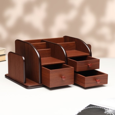 Organizer 7 sections, with 3 drawers, 30*20*14cm-1