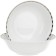 Dining Service 6/25 OPAL, Decor "Platinum plates", 25 items