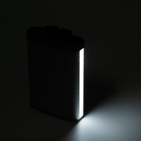 Battery -off flashlight, 10,000 mAh, 30 watts, 1600 lm, P90, USB, 12 hours of operation-7