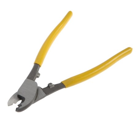Tundra cables, steel 55, for non -ferrous metals up to 4 mm, rubberized handles, 200 mm