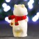 Figure "Bear in a Sunny scarf" 3x4x8cm
