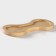 Ceramic napkin on the bamboo stand Bellatenero, 14 × 7 × 10 cm, white color