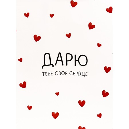 Gift Vertical Gift "I give you my heart", 26 × 32 × 12 cm-2