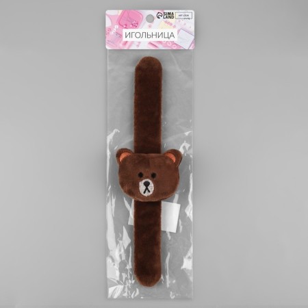 A needle on the Bear Brake, 23 × 6.5 cm, dark brown color-4