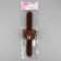 A needle on the Bear Brake, 23 × 6.5 cm, dark brown color