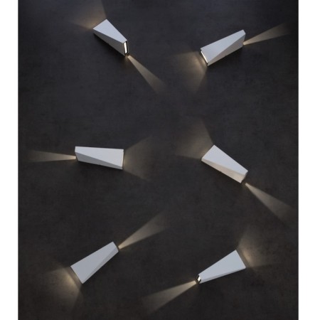 Facade lamp Arte Lamp Cometa A1524al-1wh, LED, 6 W, 9x9x21 cm, 360 lm, white-2