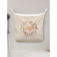 Organizer in the bath on the suction cups “Fox, fox, fox ...”, for storing toys and trifles, size 33x39 cm