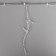 Garland "fringe-arka" 1 × 1 m, IP20, transparent thread, 126 LED, white glow, 8 modes, 220 V