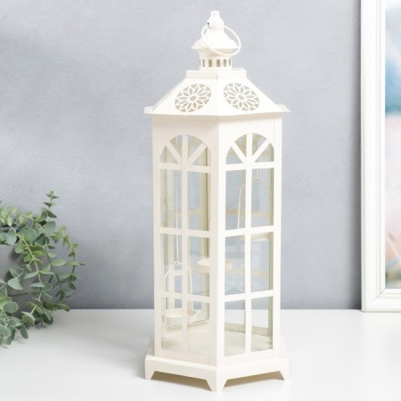 Climber Metal "Lantern - Flower" mix 20x20x44 cm-5