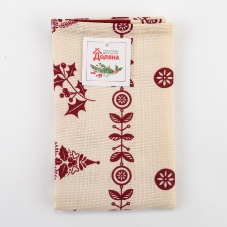Dilyana towel Merry Christmas 40x70cm, 100%HL, Rogozhka 164 g/m2-4