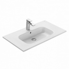 Раковина Rosa Victoria Nord 80 32799C000, 800 х 460 мм, мебельная, перелив, белый