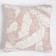 Pillowcase decorative Ethel "feathers" beige color 40x40 cm, 100% cotton