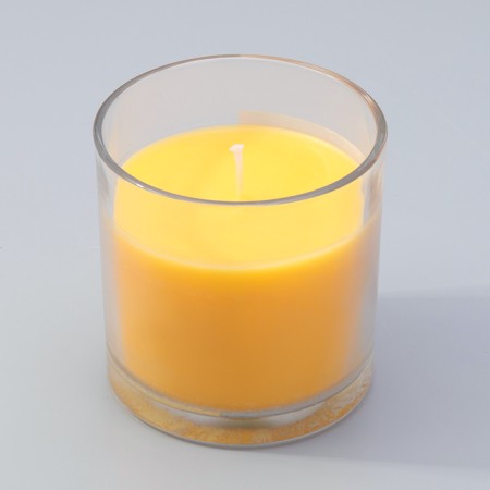 Aromatic giant candle in a glass "Fruit fusion", soy wax, 10x10 cm-3