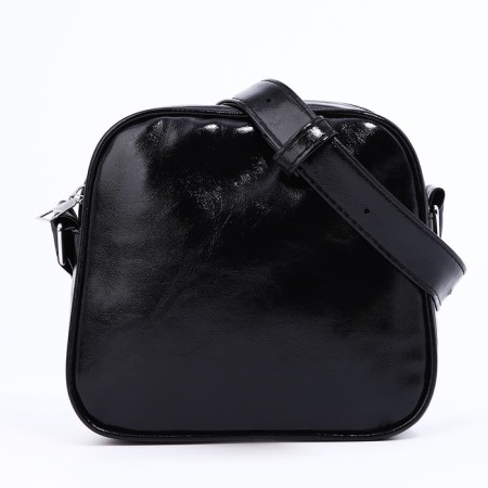 Bag Cross-Bodi with a zipper, black color
