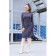 Women's dress, size 40, gray color