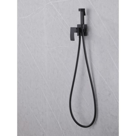 ABBER WASSERFALL AF8625B bidet, built -in, with a hygienic shower, black-2