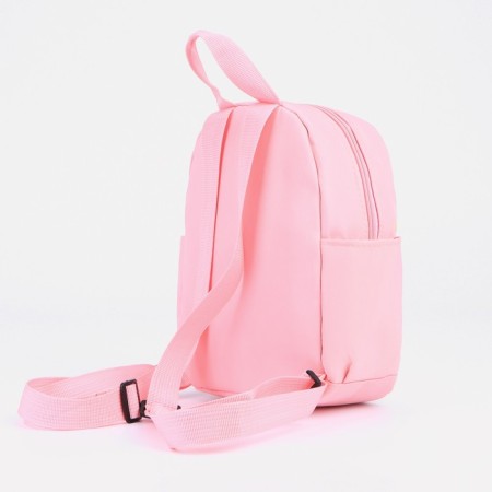 Baby backpack, lightning department, 2 side pockets, pink color-3