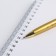 Pen in the gift envelope "For the best teacher", metal, blue paste, 1.0 mm