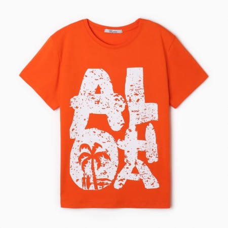 T -shirt for a boy, orange color, height 152 cm