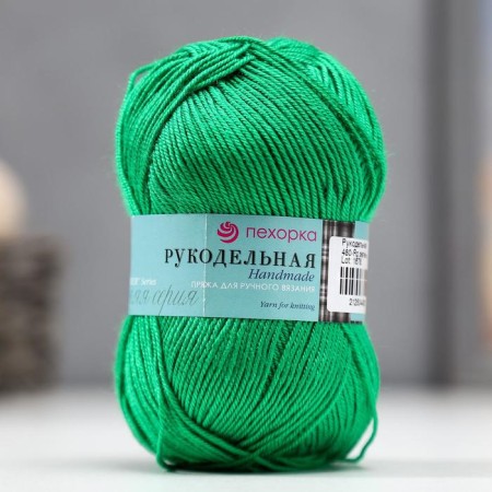 Yarn "needlework" 100% acrylic 175m/50g (480-yellow greens)