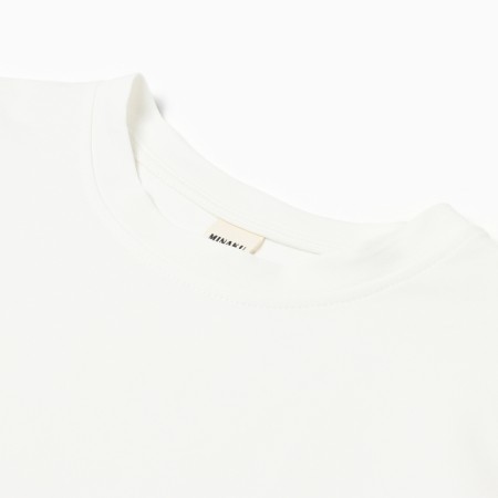 Women's T -shirt Oversize minku: One Most Brand Ecrew color, size 44-5