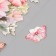 Interior plastic sticker "Pink bouquet" 40x31 cm