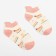 Women's socks minku "drawings", pink color, size 36-39 (23-25 ​​cm)