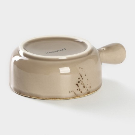 Porcelain magistro magistro “cerera”, 100 ml, d = 7.5 cm, brown color-3