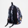 Set of a youth backpack from textiles, a shoper bag, blue color