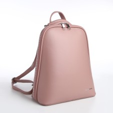 City backpack on lightning, pink color
