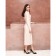 Women's dress Midy Mist, size 50, beige color
