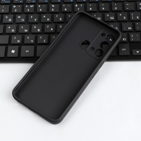 Red Line Ultimate cover for ITEL Vision 3, silicone, black-2