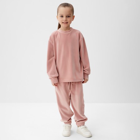 Kidsha (sweatshirt, trousers) KAFTAN PLUSHY R.30 (98-104), pink-5