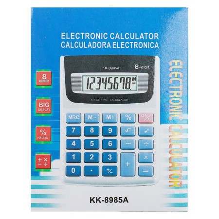Desktop calculator, 8 - discharge, kk - 8985A, with a melody-6